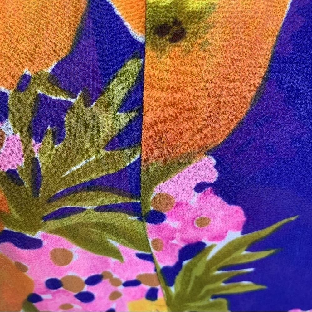 Lilly Pulitzer Vintage 1960’s ‘The Lilly’ Multicolor Floral Maxi Dress Rare - Picture 15 of 17